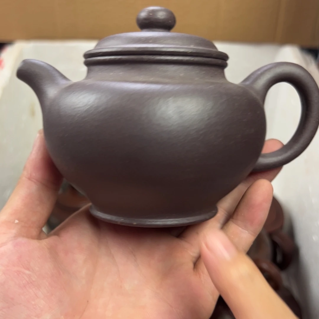茶壶紫砂宜兴原矿紫砂壶300毫升容量