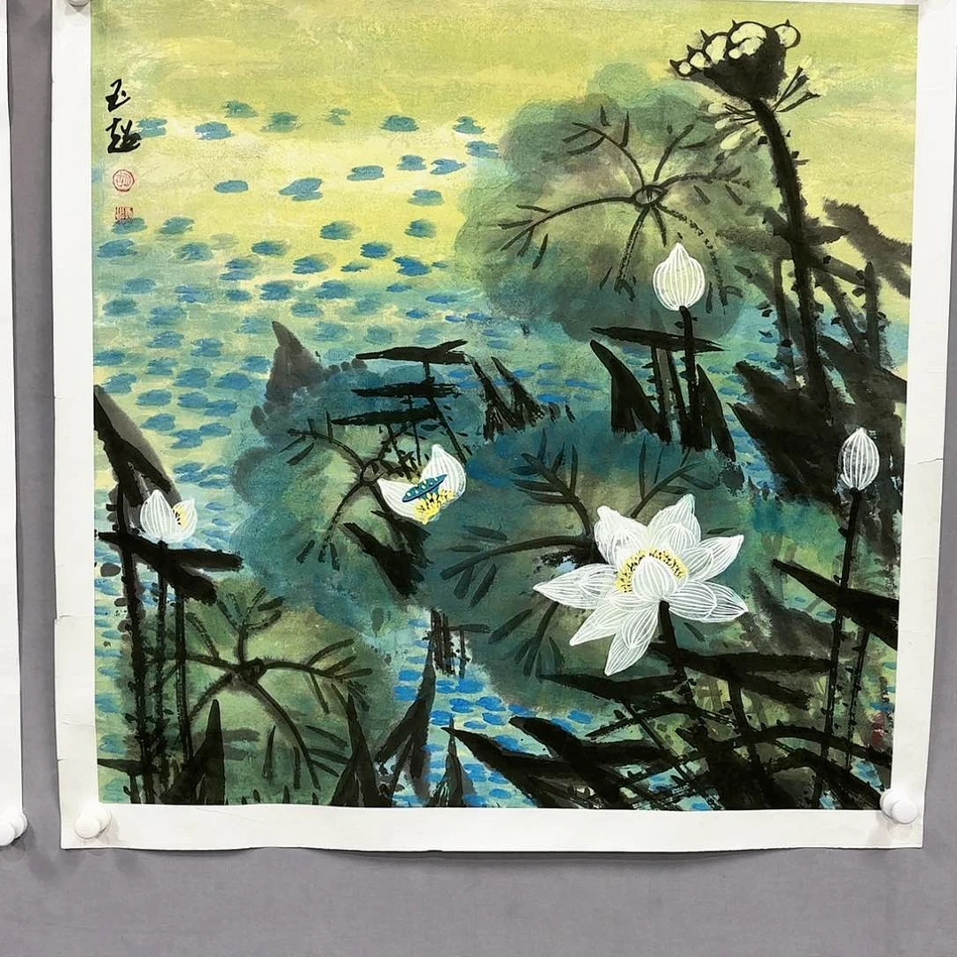 国画国画纯手绘作品请放心去藏