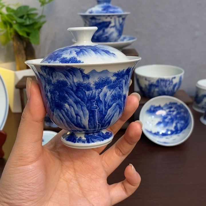 景德镇陶瓷手工手绘