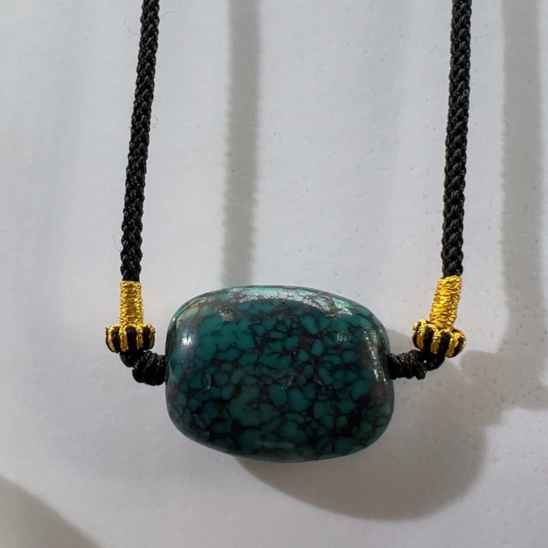 绿松石未镶嵌挂件