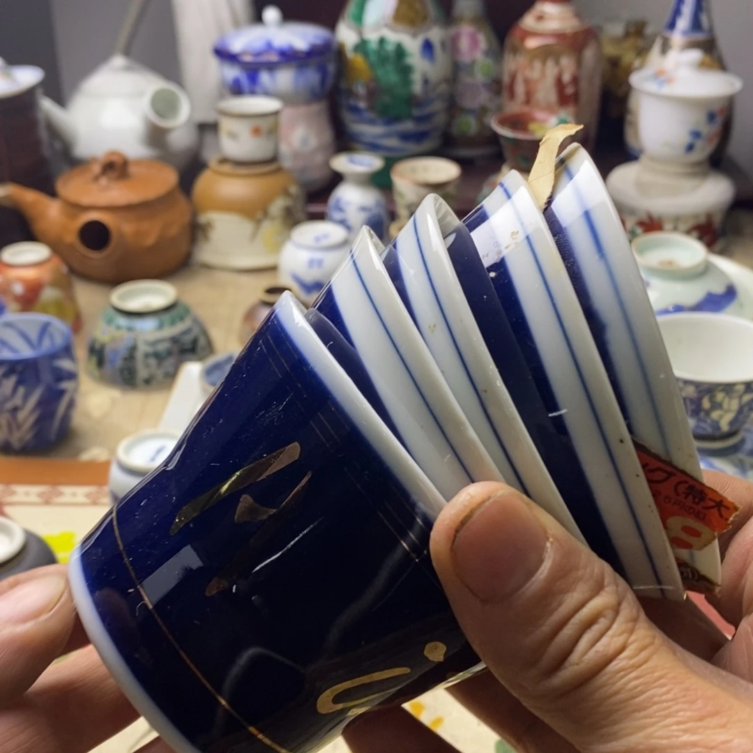 瓷片飞山一浪归水流来不去不