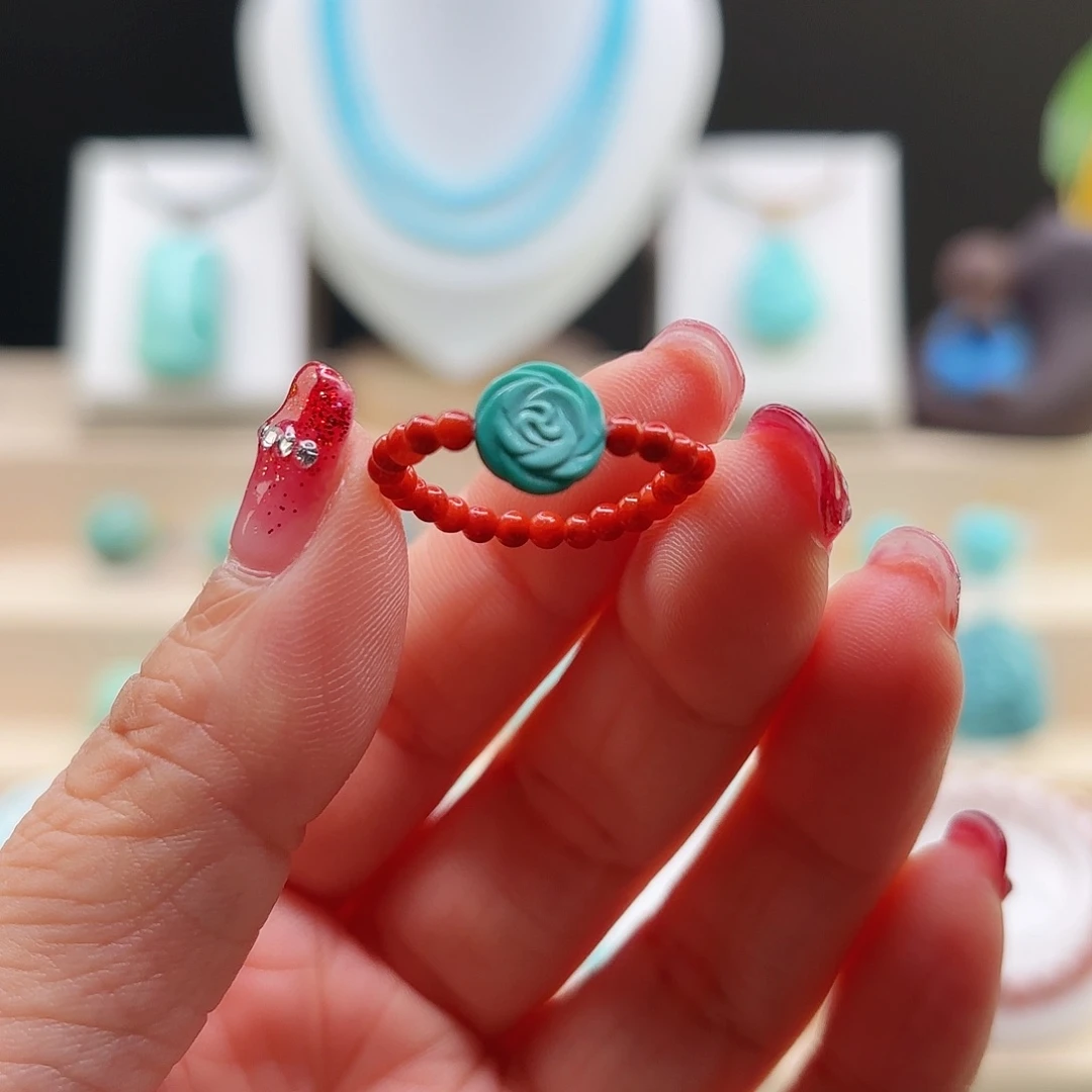 绿松石配饰未镶嵌