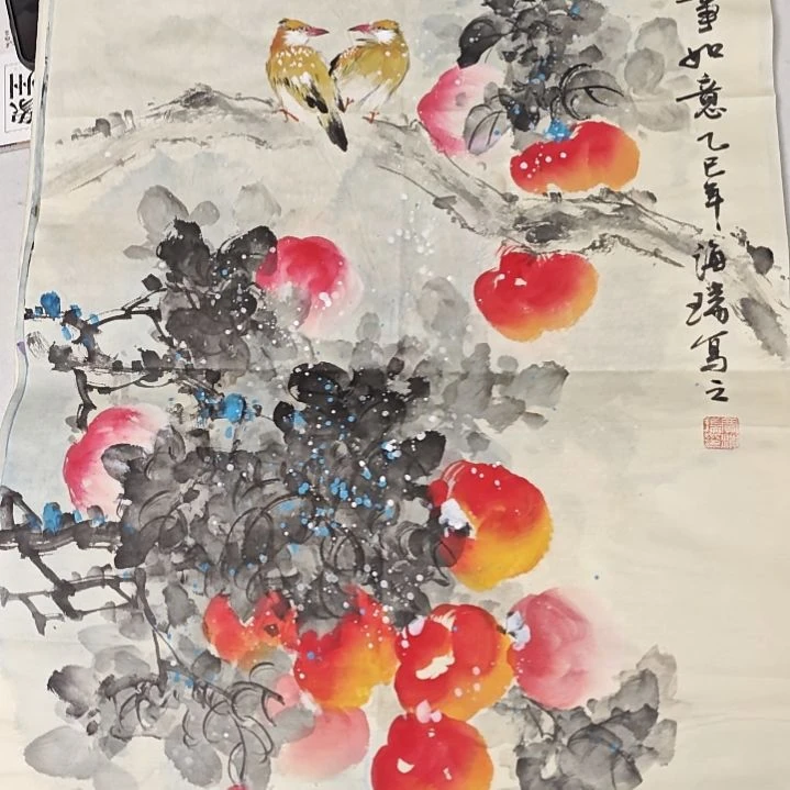 国画贾海瑞老师手绘
