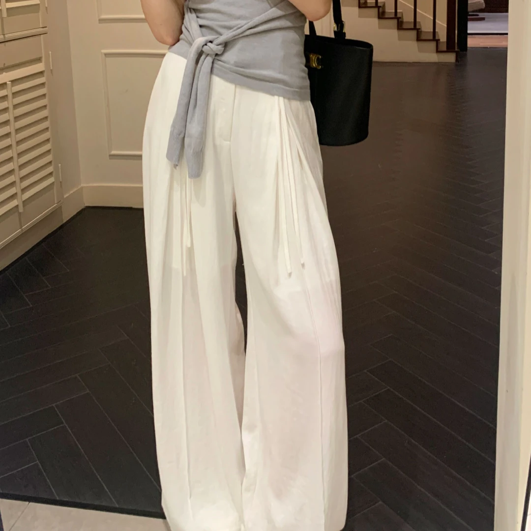 【芝士Cheese】 漫游指南 休闲风显瘦时尚夏季高腰百搭女士休闲裤