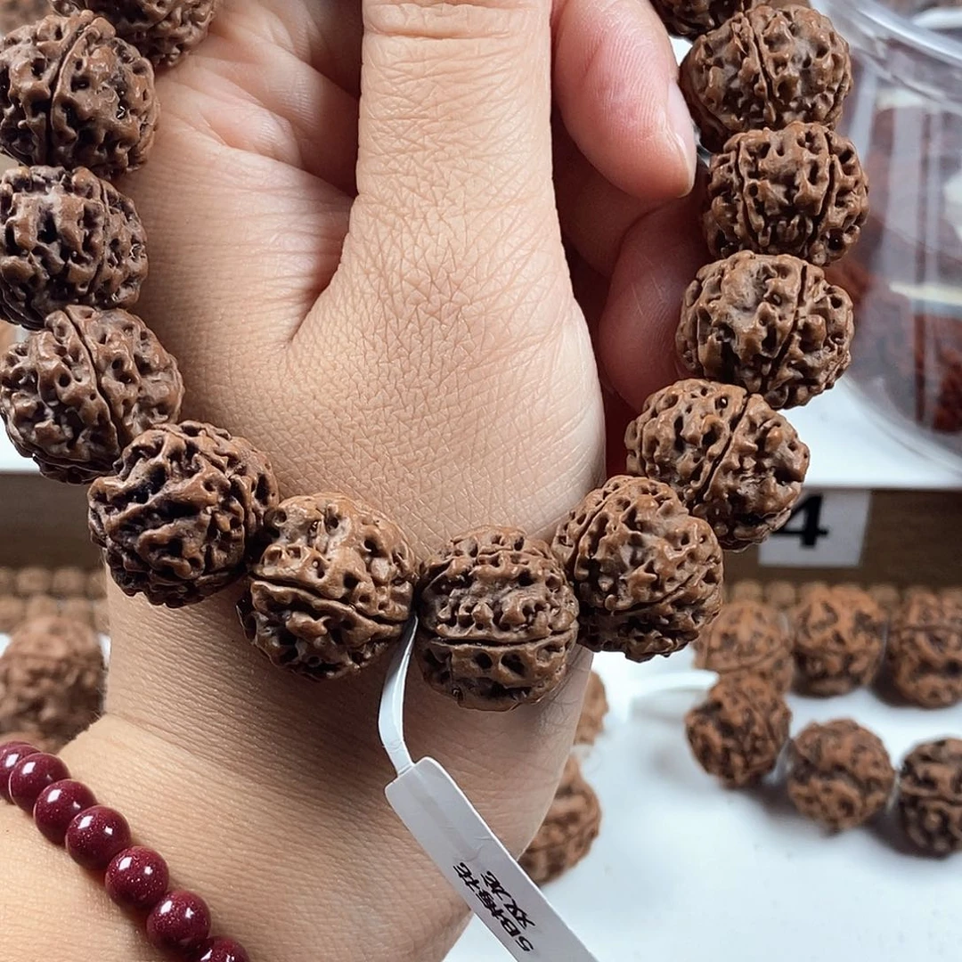 手串金刚菩提原生态5瓣梅花双龙