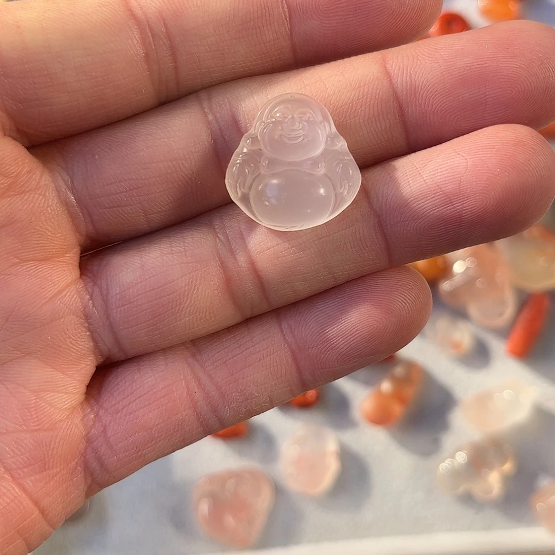 南红玛瑙未镶嵌颈饰