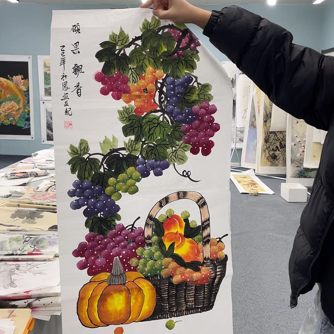 国画打卡日期为准，打卡日期