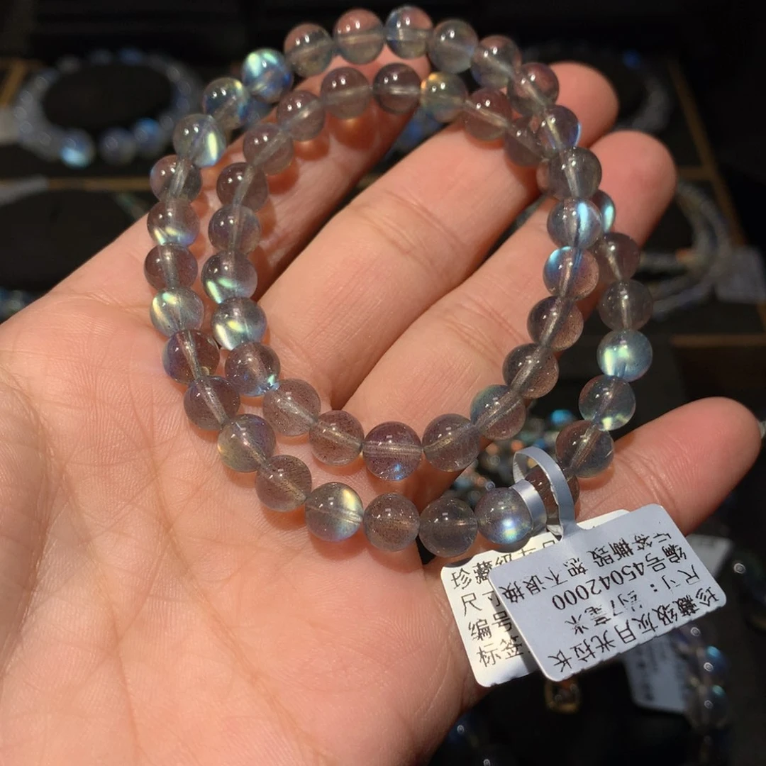 拉长石手链7未镶嵌A***莉