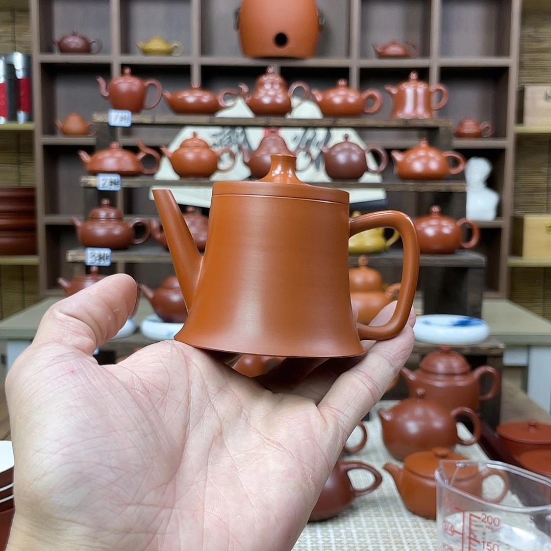 茶壶紫砂潮州手拉壶开运