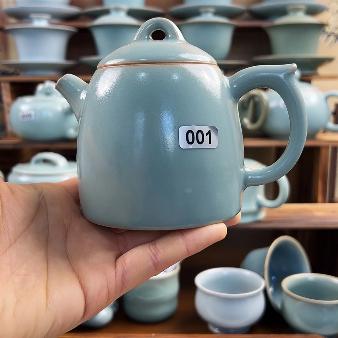 仿古釉秦权省工老师手工