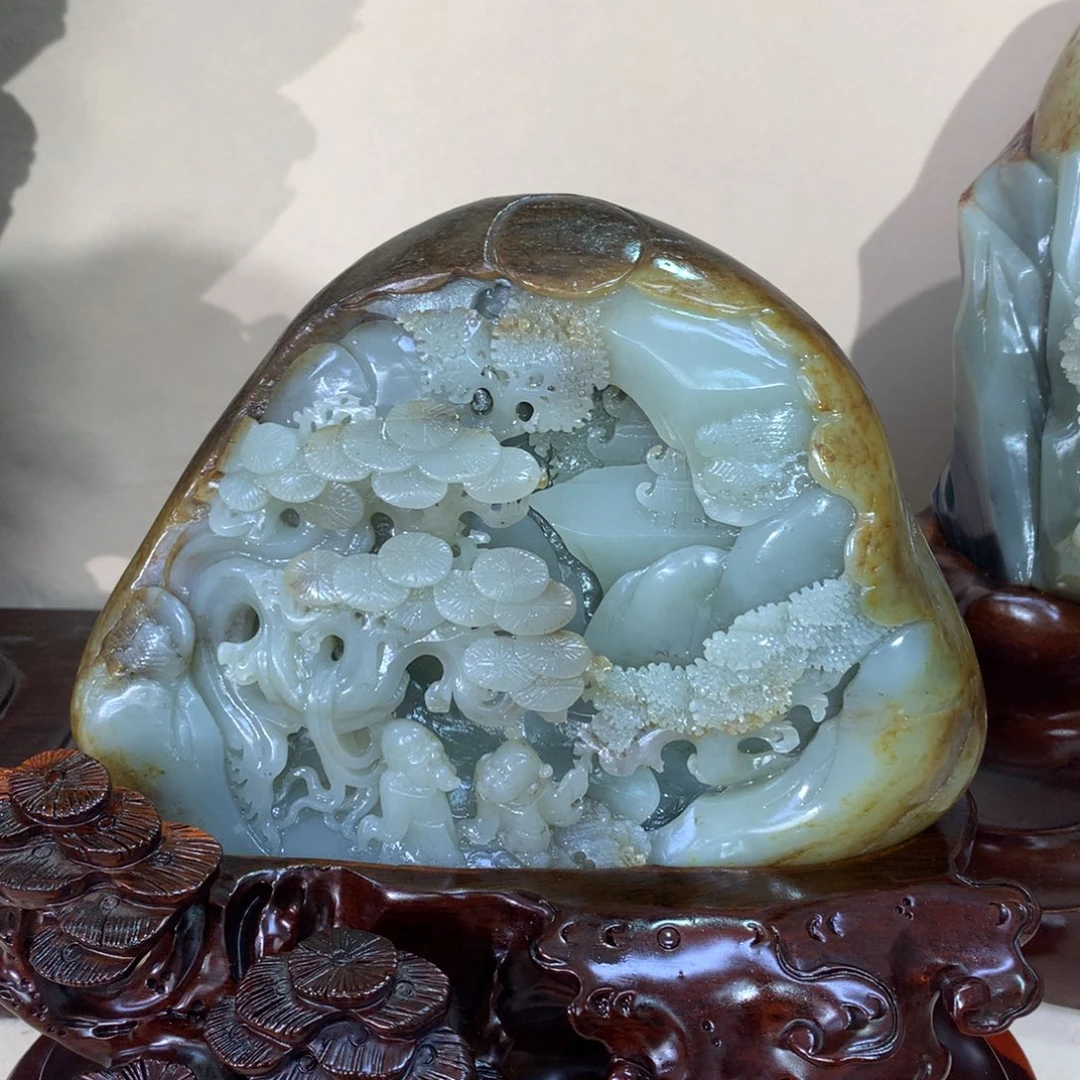 未镶嵌和田玉摆件
