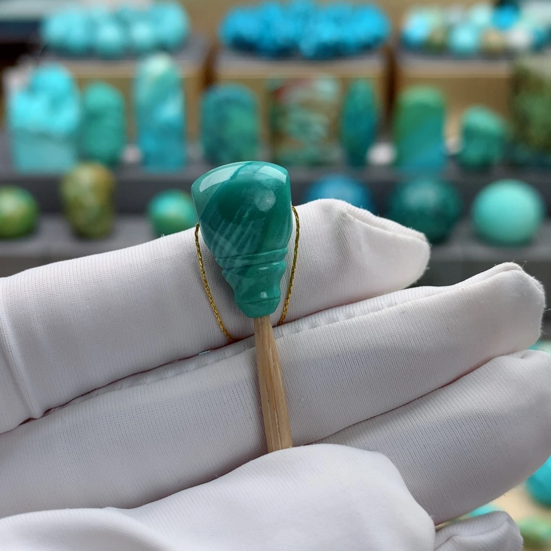 未镶嵌绿松石挂件