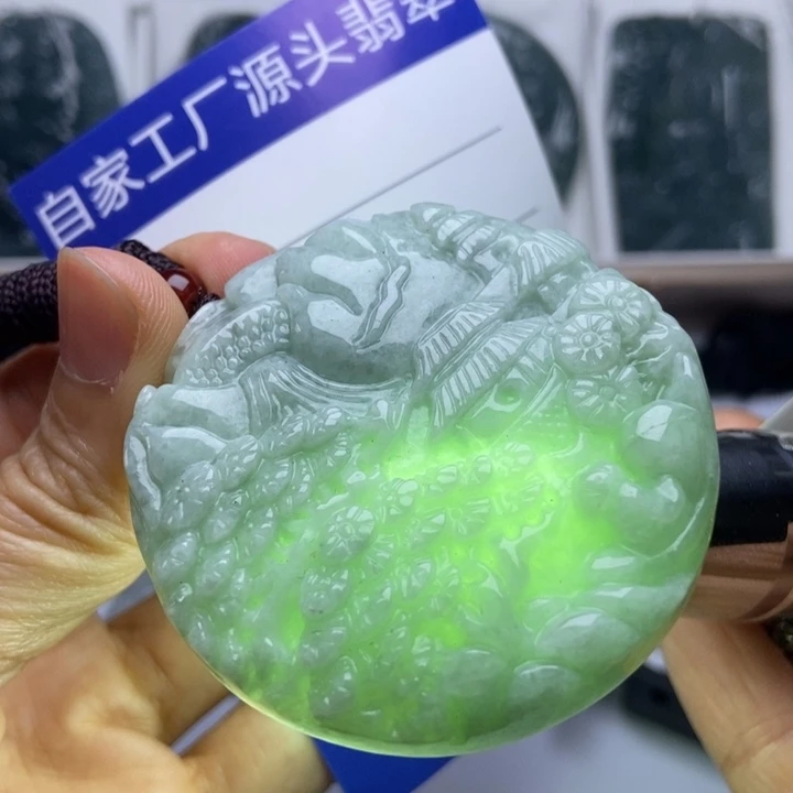 颈饰未镶嵌翡翠翡翠
