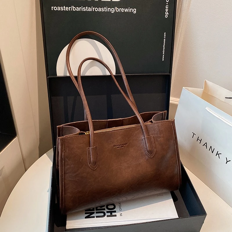 单根锁扣耐磨荔枝纹通勤风斜挎包潮流单肩韩版通勤6228洛