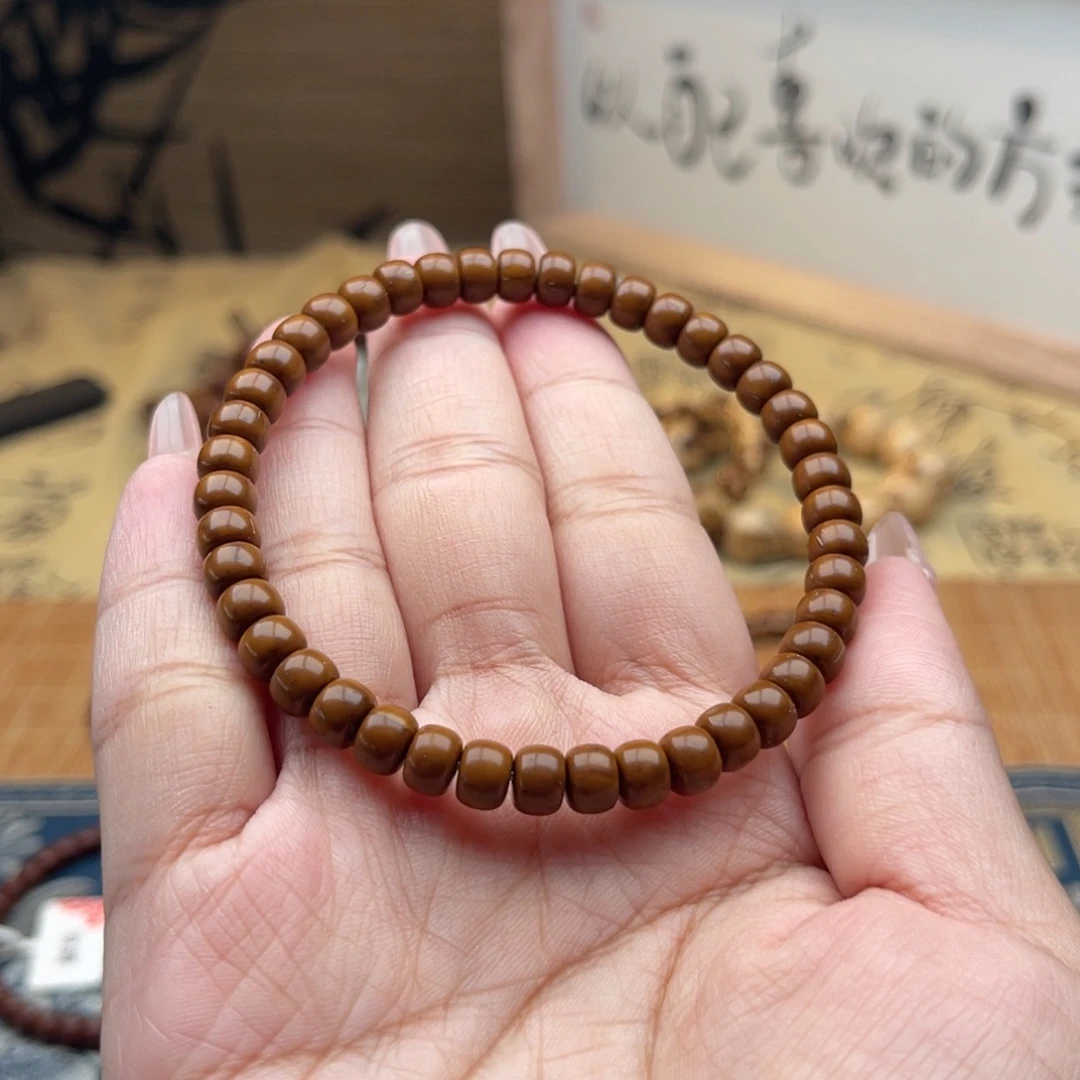 紫金鼠手串6.6纯肉老型