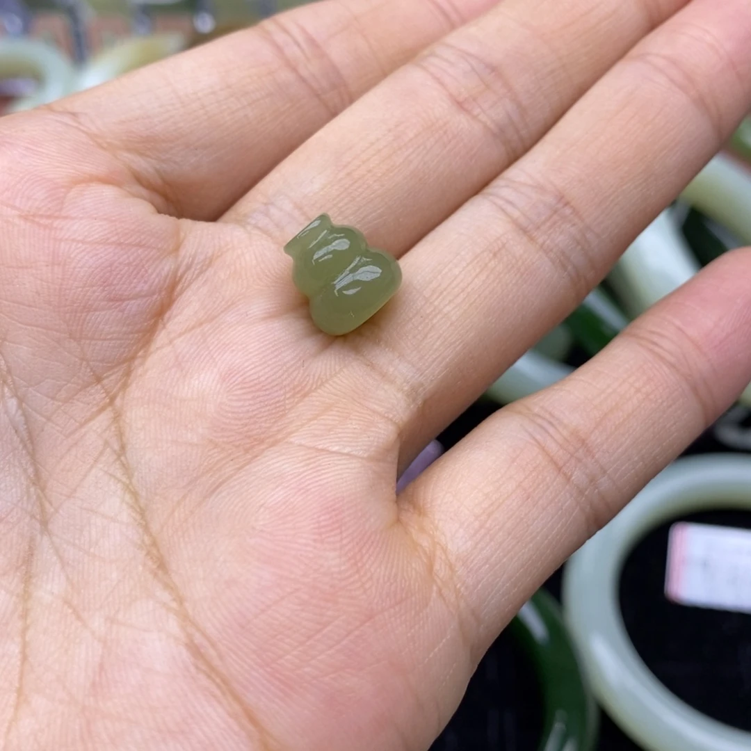 平***欢和田玉未镶嵌吊坠(不含链)