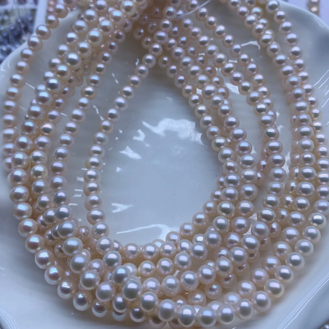 淡水珍珠颈饰未镶嵌多样性发其一