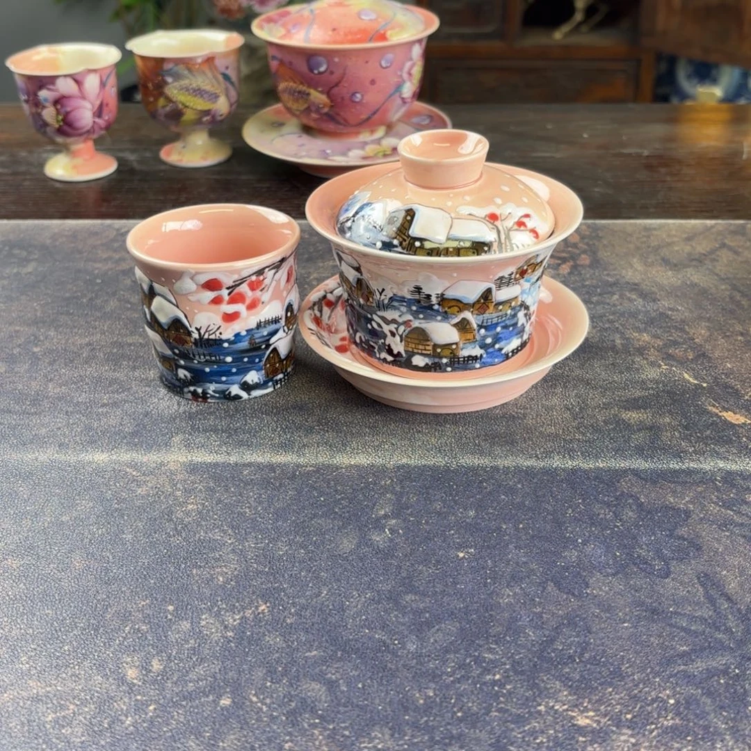 天***音景德镇纯手工陶瓷工艺陶瓷