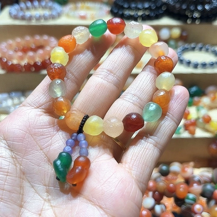 玛瑙/玉髓手链未镶嵌