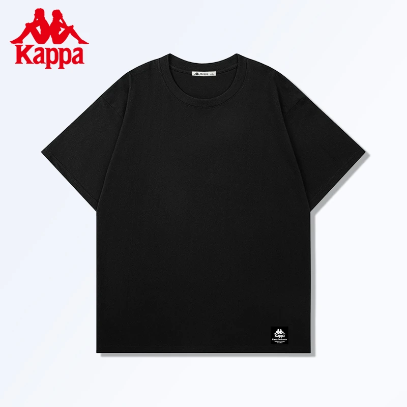 KAPPA情侣休闲舒适透气上衣夏季柔软亲肤男女短袖家居服KP3H04-TZ