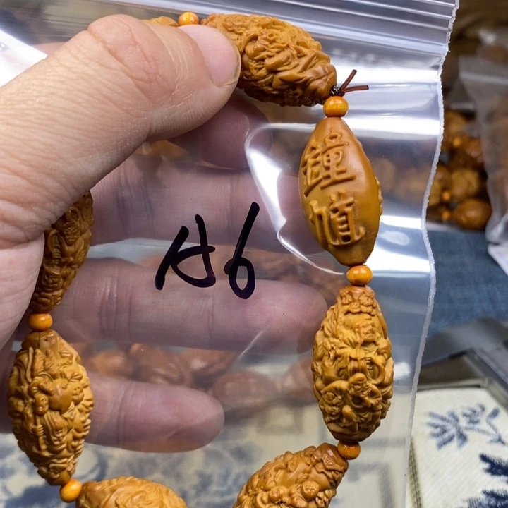 橄榄核手串/手链橄榄核雕工艺手串