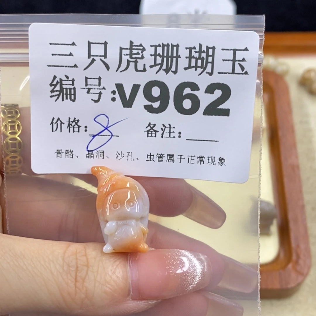 硅化珊瑚（珊瑚玉）未镶嵌1彬*&