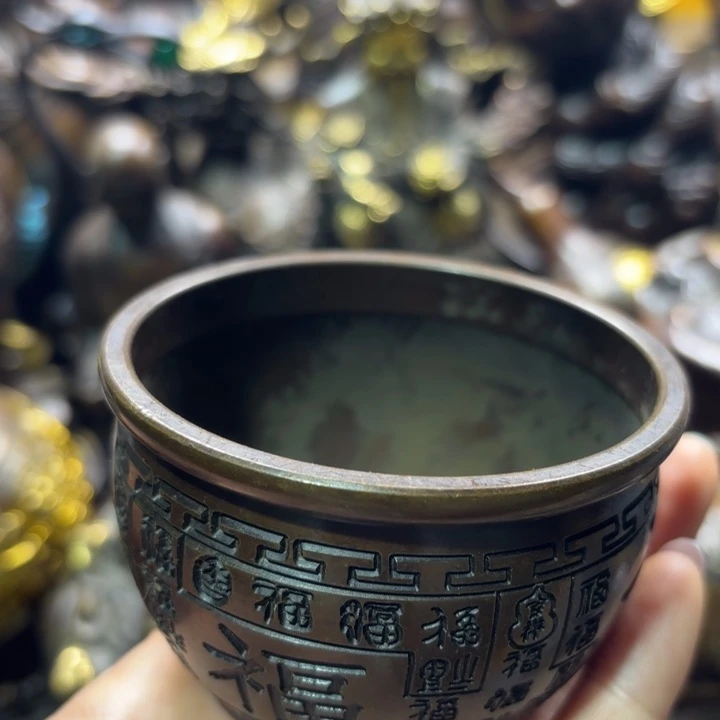 铜器摆件收收藏藏
