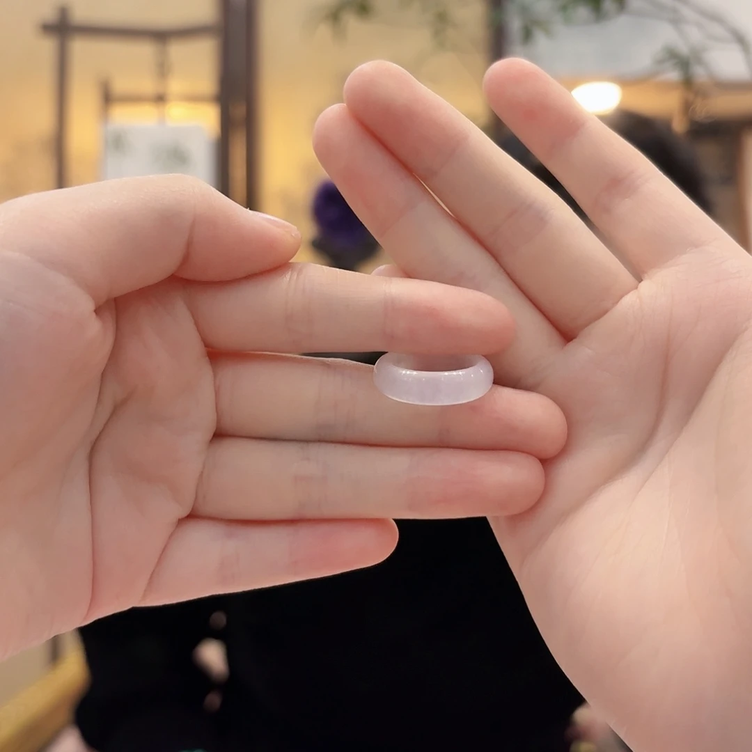 翡翠未镶嵌戒指戒圈