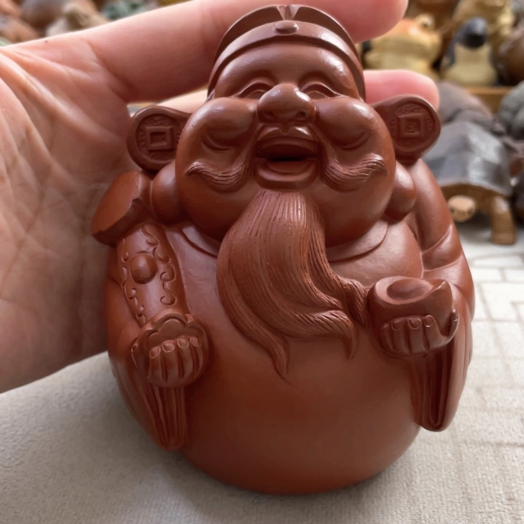 【闪购商品】紫砂茶宠@***果紫砂财神