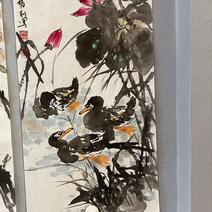 国画亲爱手绘原创