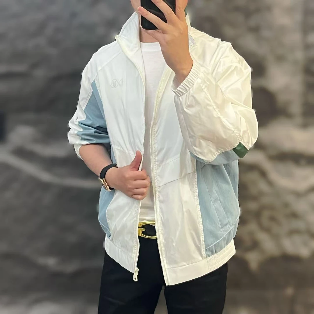 新款高端男士潮流百搭个性休闲夹克5002