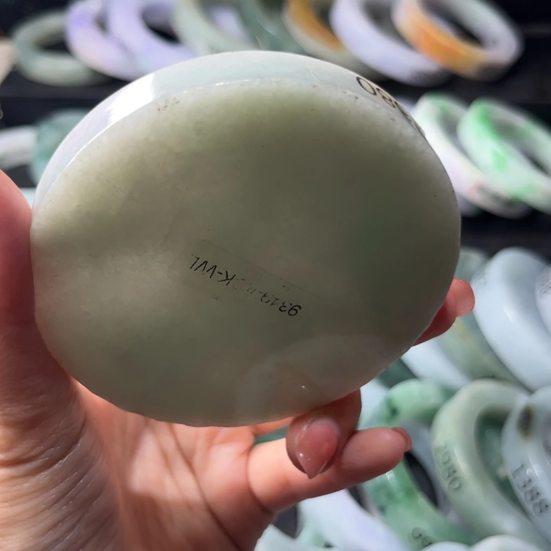 *****定制翡翠未镶嵌天然翡翠手镯