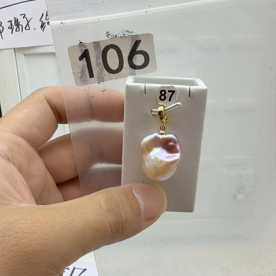 颈饰淡水珍珠合金