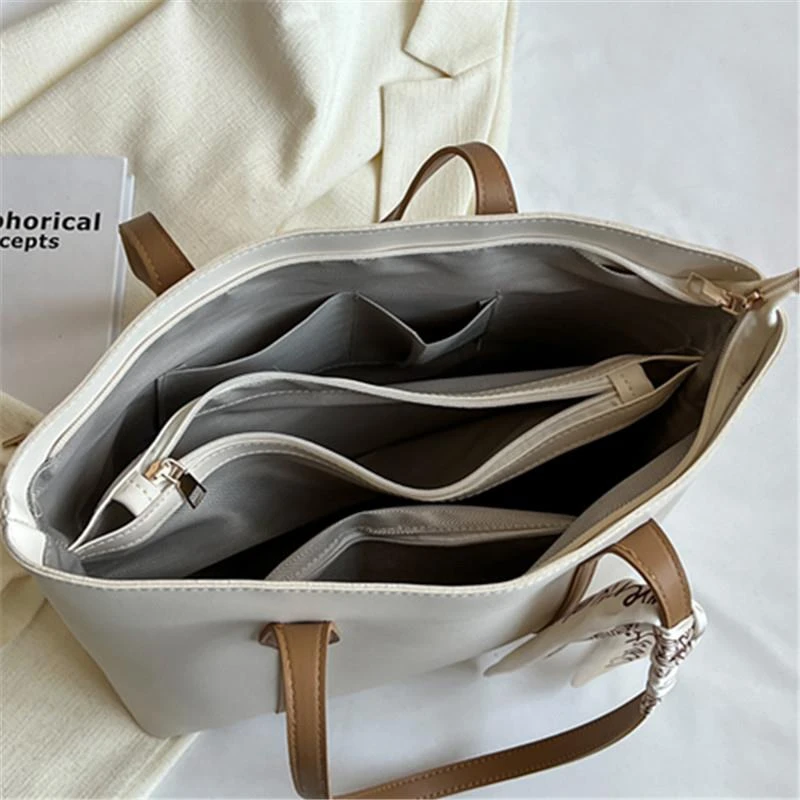 大包女大容量包包2025新款挎包手提单肩包高级女士夹层通勤托特包