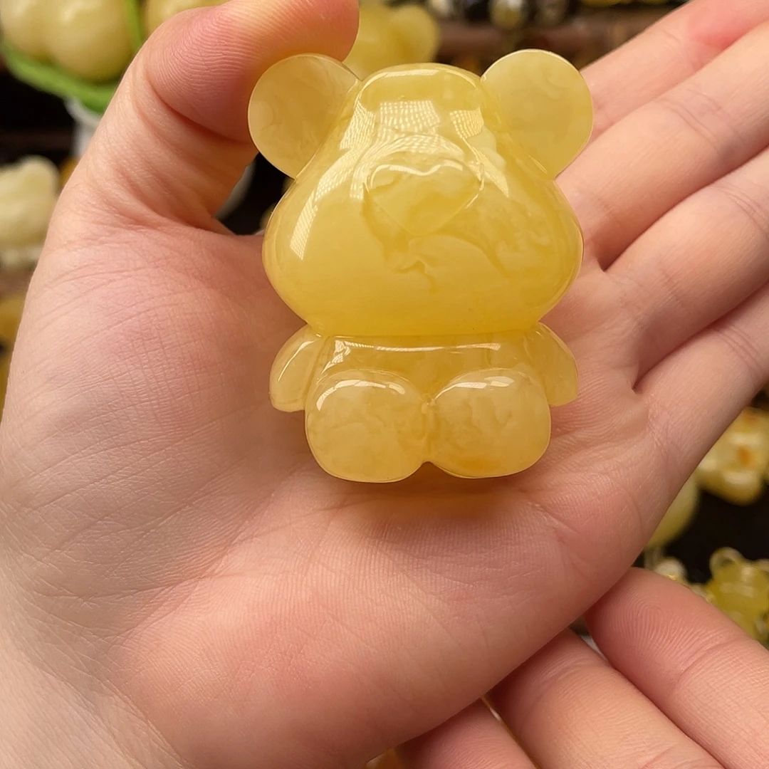 琥珀未镶嵌珠宝奇石