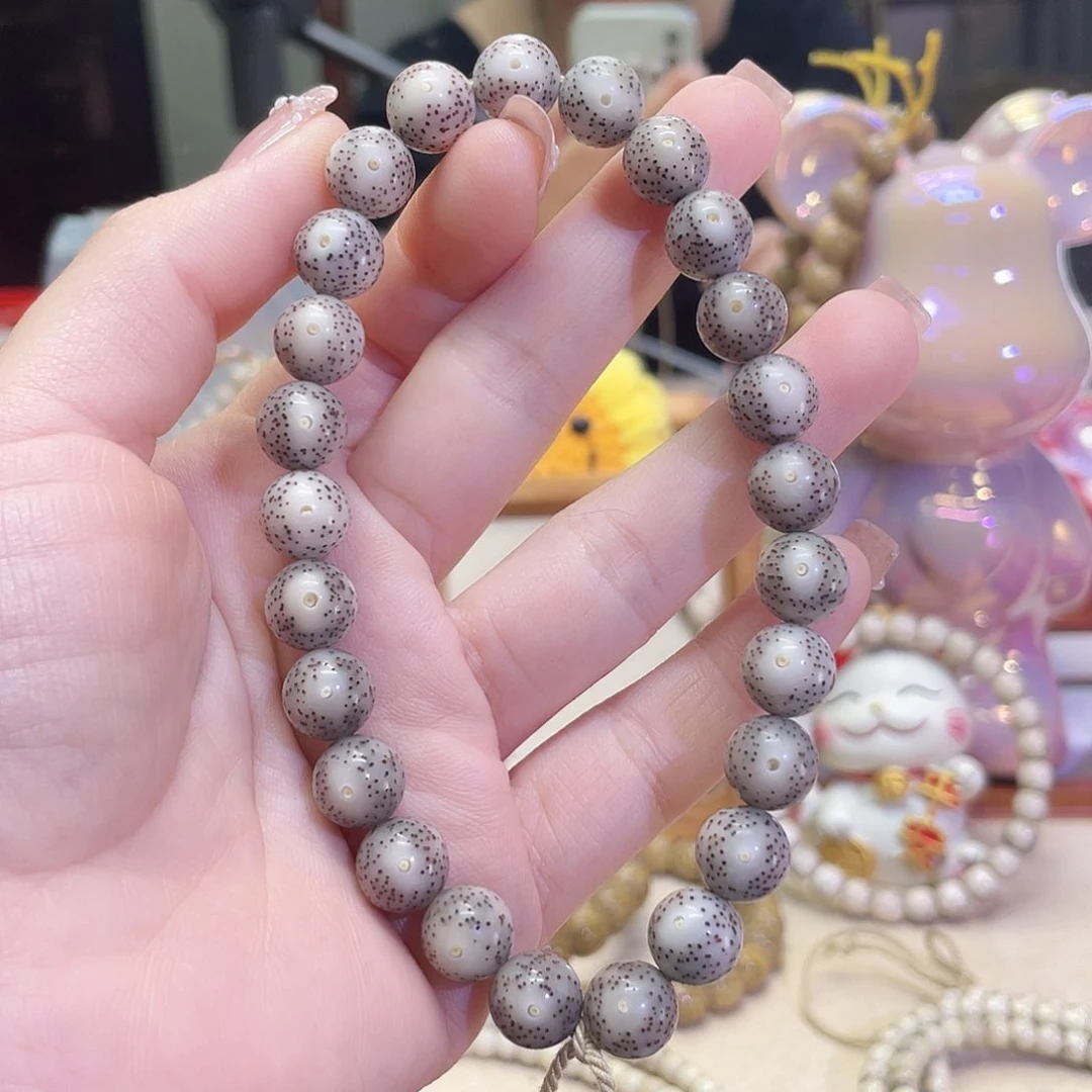 吊坠星月菩提-***-星月菩提海南同枝果10x10