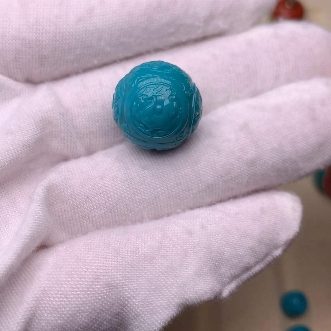 绿松石未镶嵌绿松石四神兽16