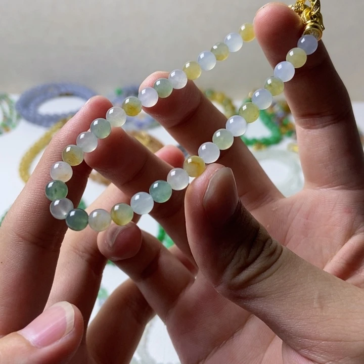 定制翡翠未镶嵌王炸卡5.6