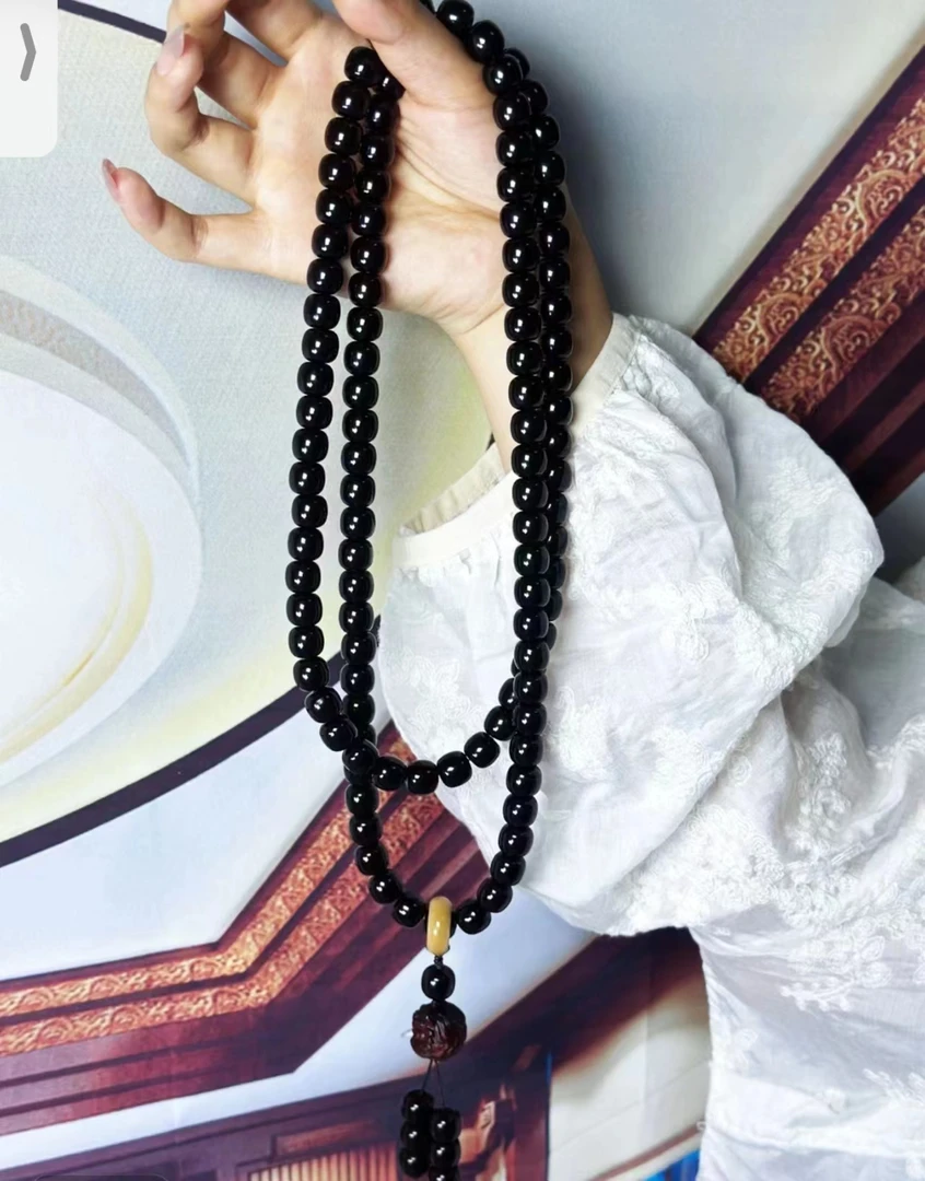 S级精品手串   黑菩(无礼盒)