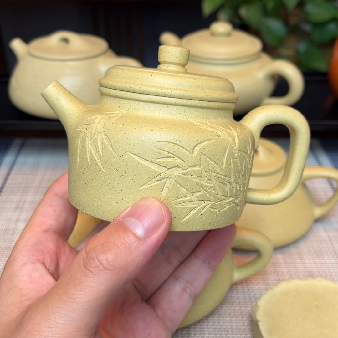茶壶紫砂麦*麦宜兴紫砂