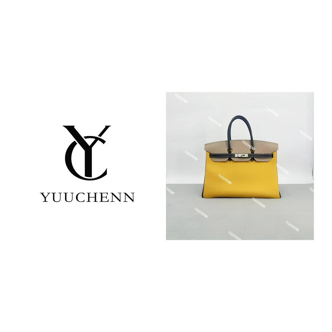 YUUCHENN【手工定制】/35cm原创设计高定真皮包 HH7472