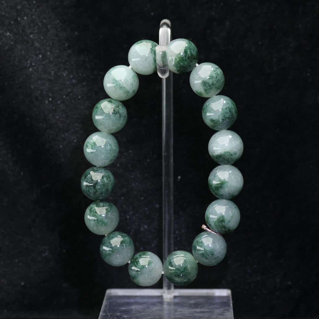 FC12天然缅甸A货飘花手串/900181/保利厦门拍卖