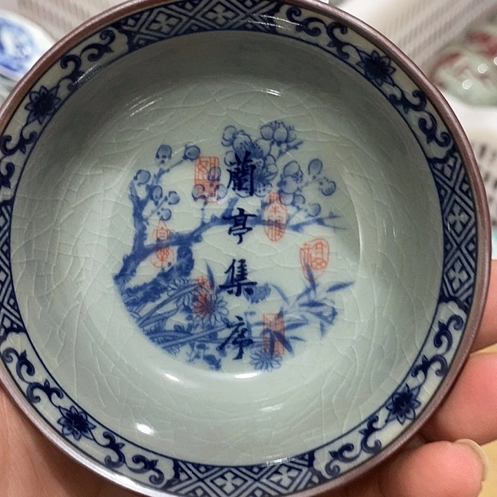 摆件景德镇陶瓷主人杯13455