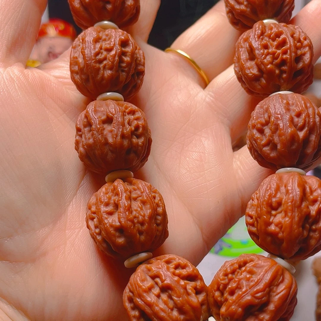 果***滴文玩核桃吊坠京八棱