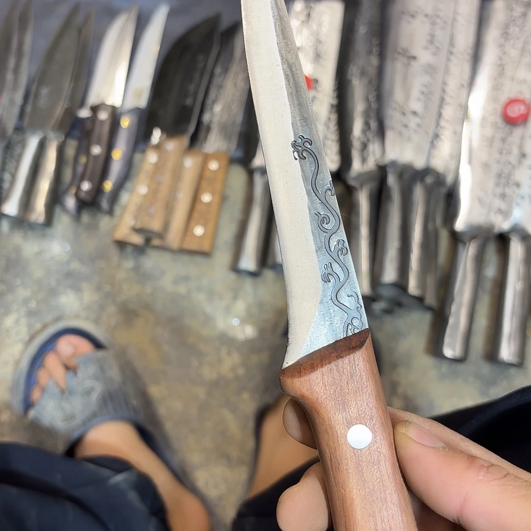 小***喜高碳锰钢云南阿老表手工锻打家用