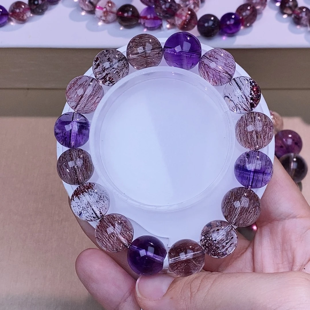未镶嵌手链水晶仙女超七13mm+