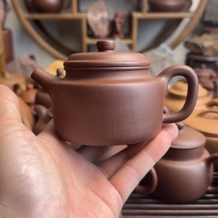 茶壶紫砂德钟220cc台西嫩底槽清