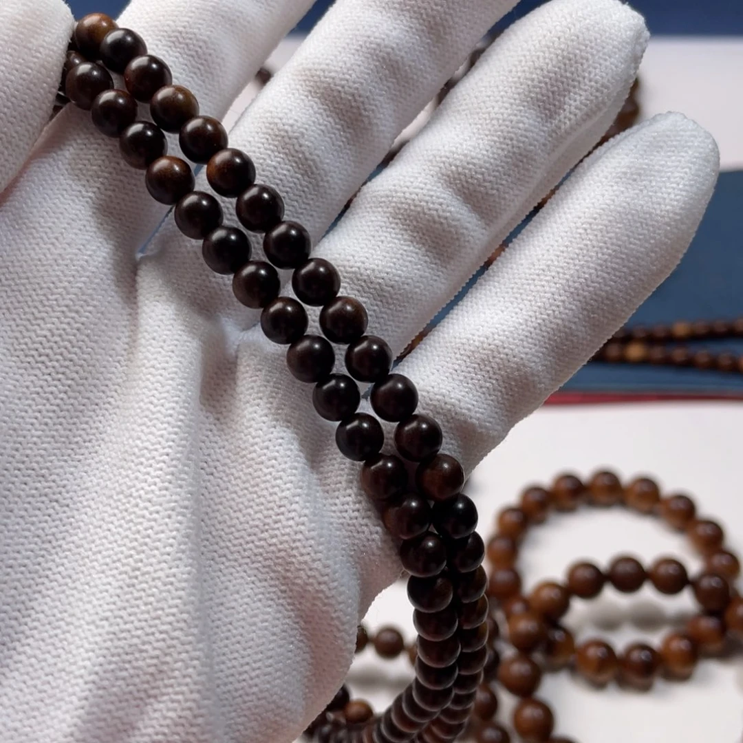 手串/手链檀香木印度老山檀香焦糖香0.6