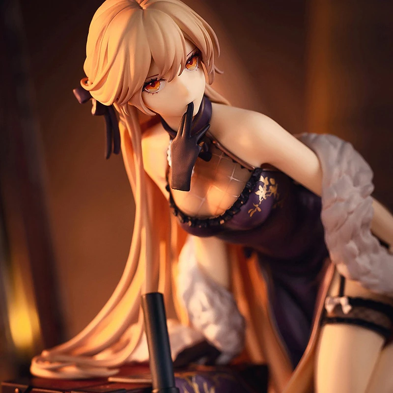 新款现货少女前线美少女手办紫雨心二次元动动漫玩具摆件模型