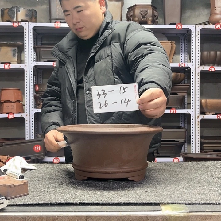 紫砂花盆紫砂等传统